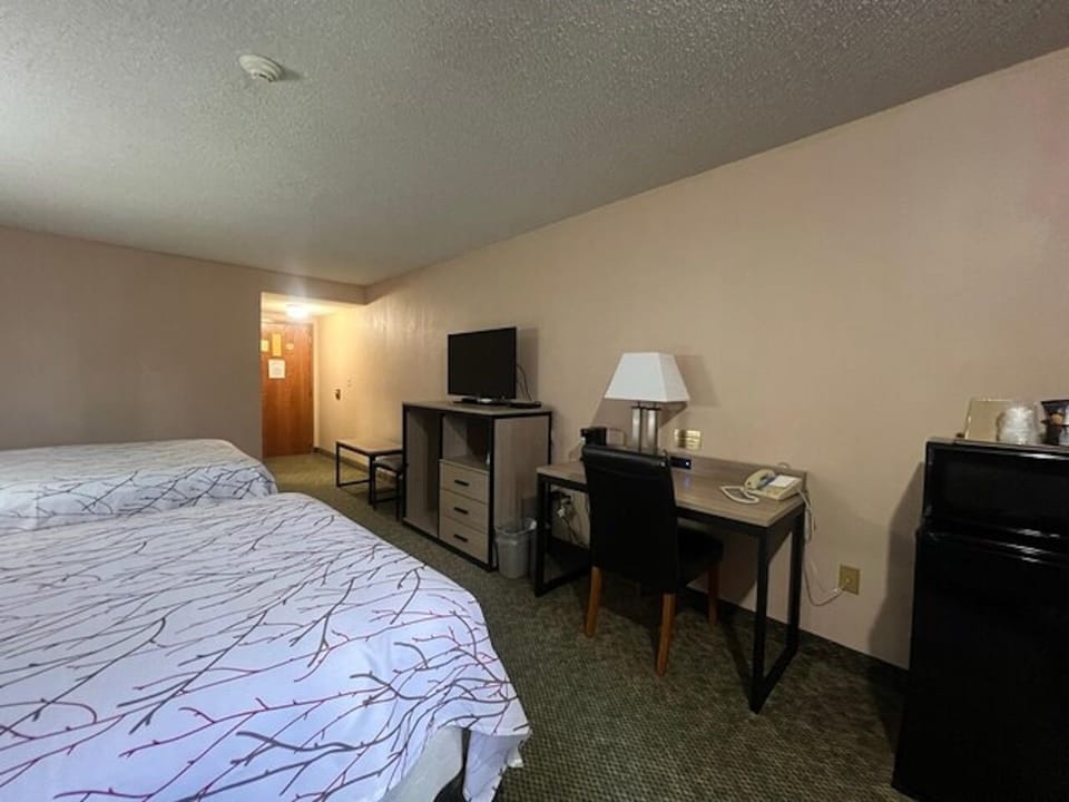 Unwind after a long day in this simple, spacious room.