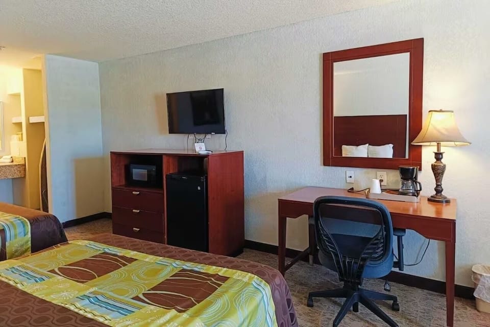 Bedroom. Interior and views may vary based on location and availability