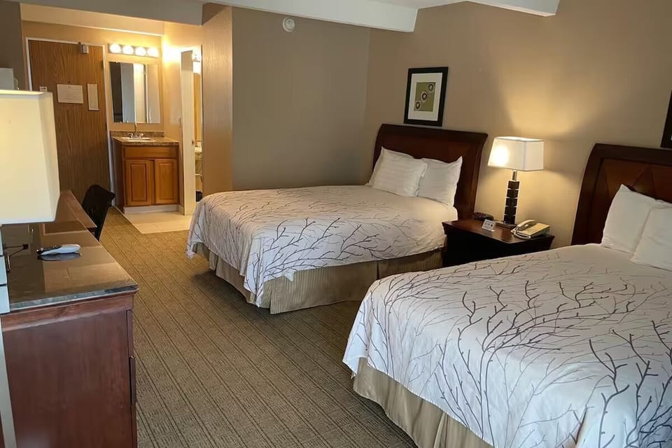 Drift off comfortably with generous space and easy bathroom access.