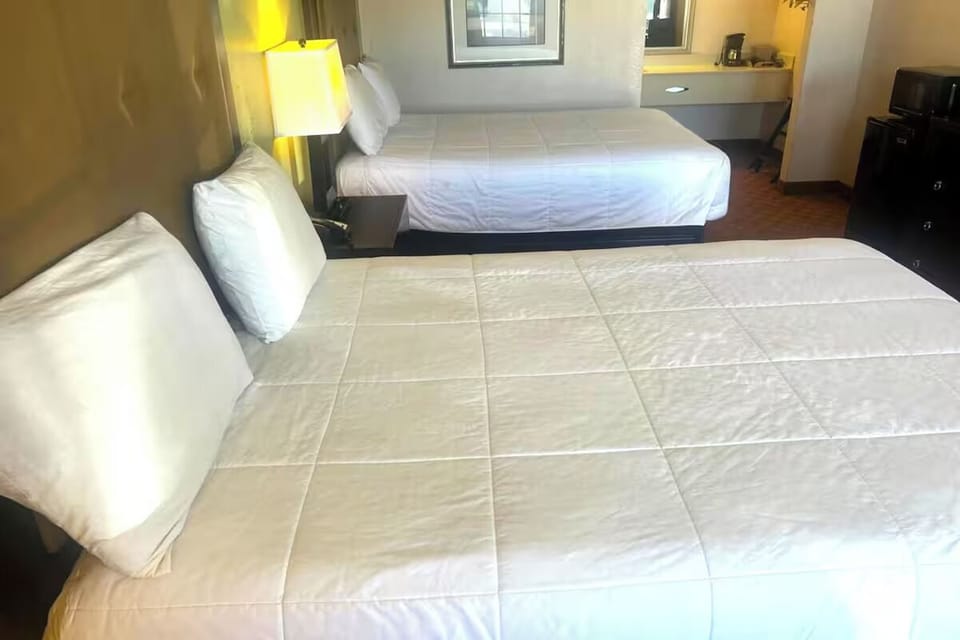 Stretch out with two beds and plenty of space to unwind.