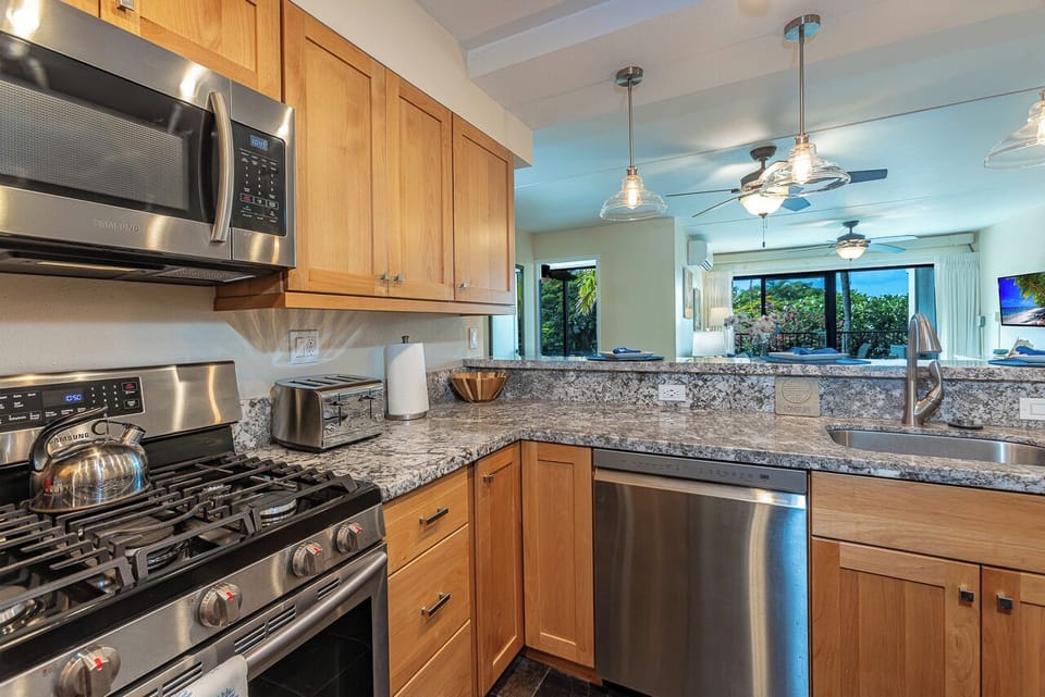 A warm and welcoming kitchen perfect for everyday island living