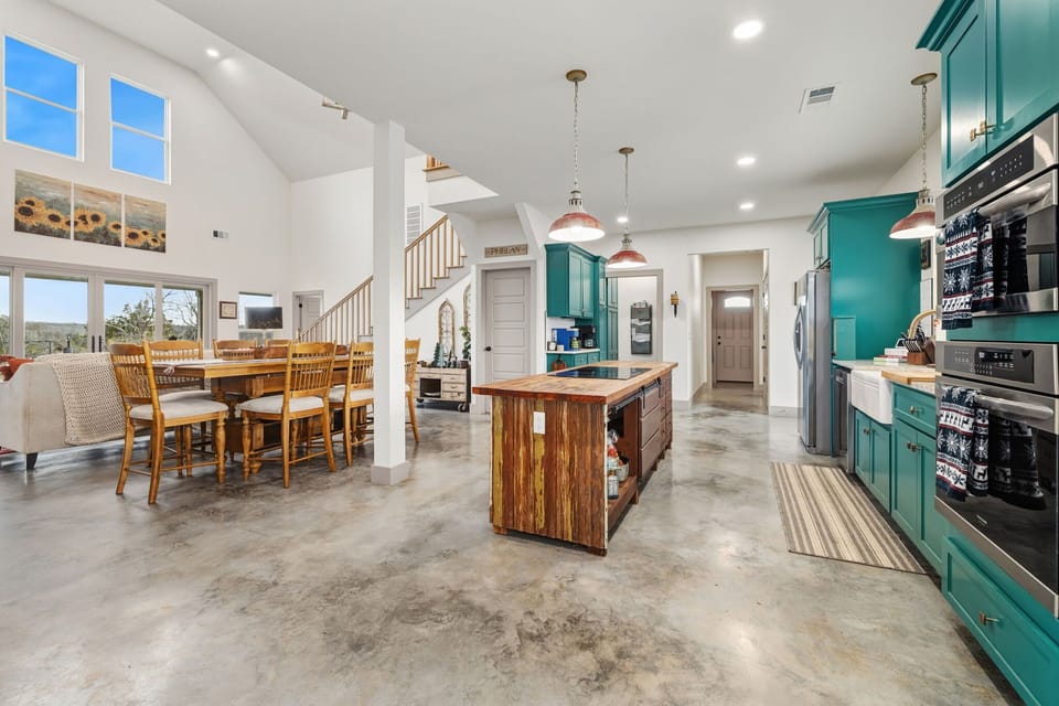 Our open concept kitchen has everything you'll need! 