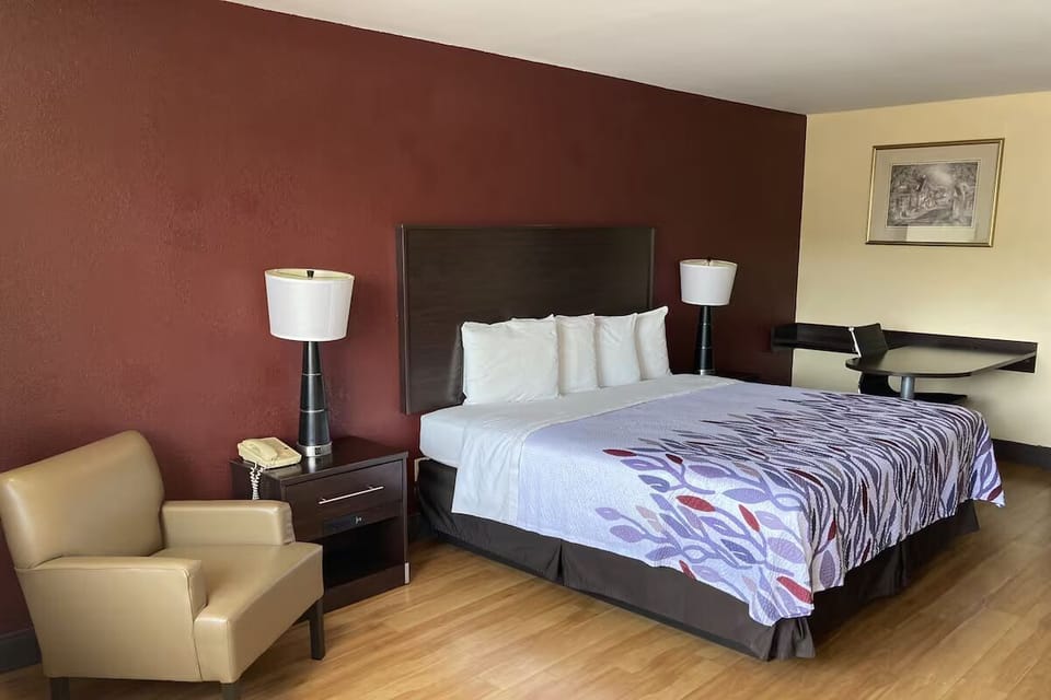 Bedroom. Interior and views may vary based on location and availability.