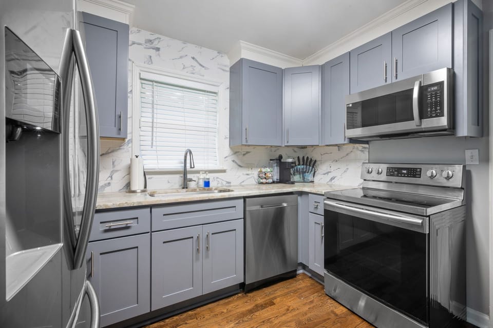 Ample storage for the kitchen