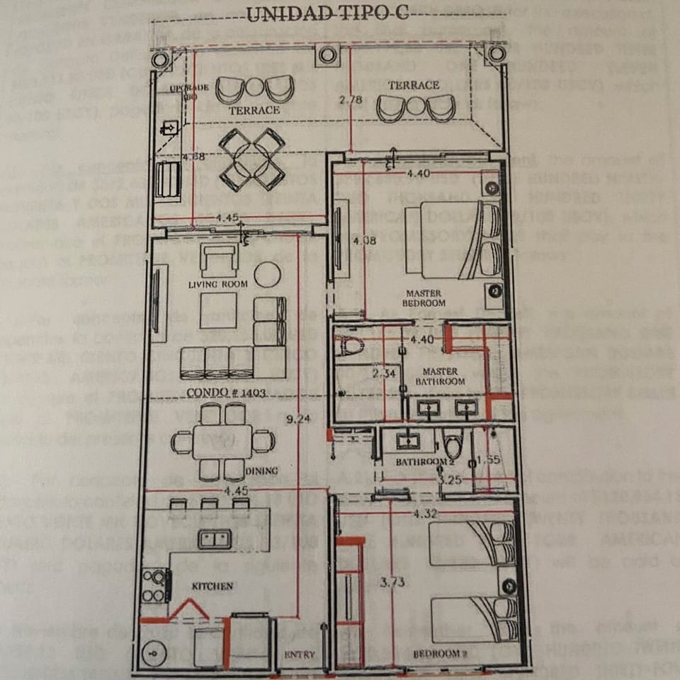 Condo floor plan