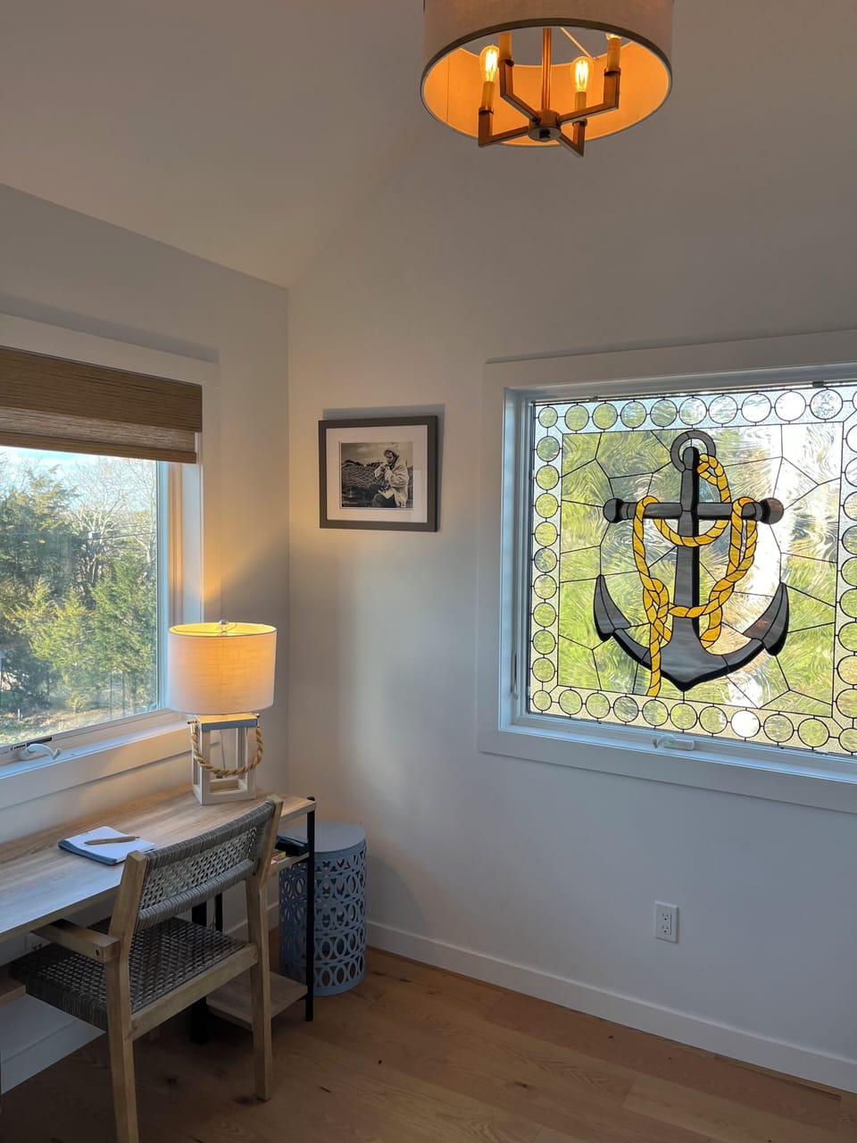 Dedicated office space with inspiring water view