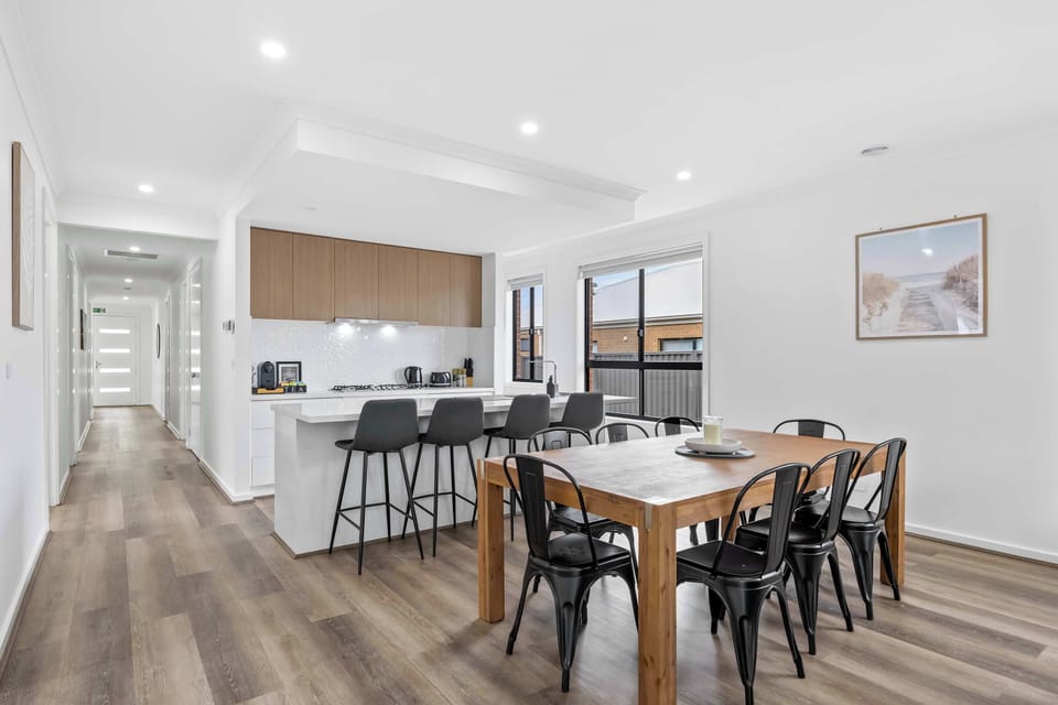 Dining and kitchen area 