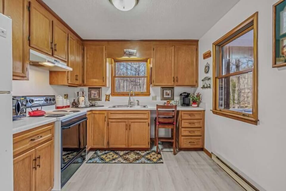 The perfect sized kitchen for cooking extravagant meals!