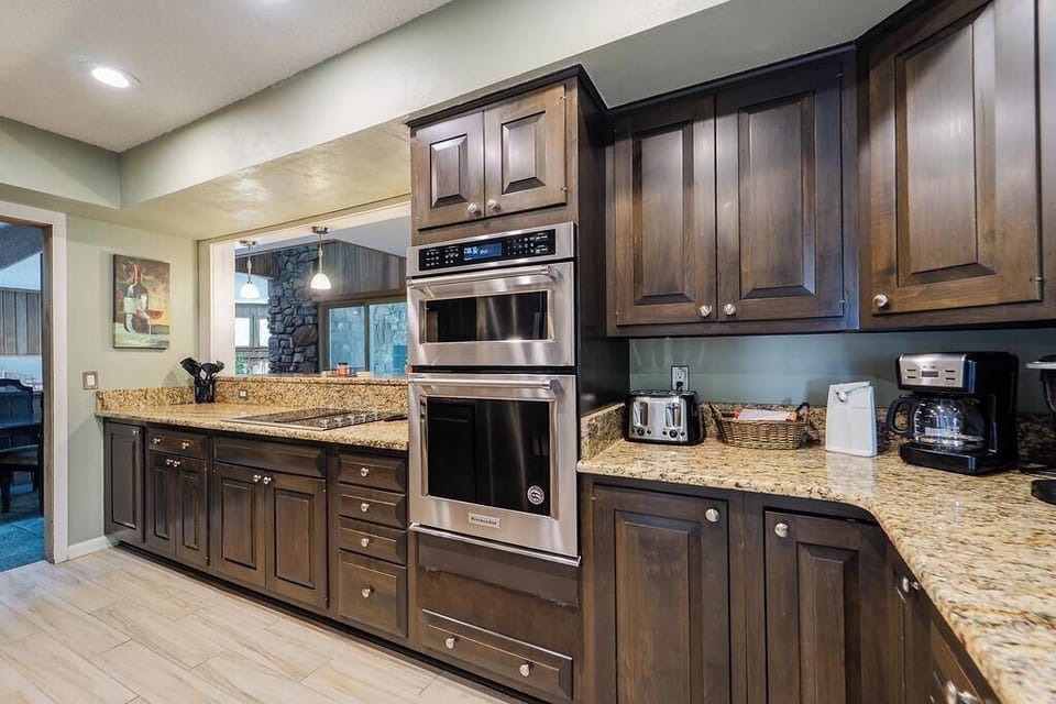 Kitchen with updated appliances 