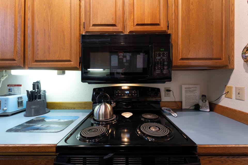 Gas range stove. | Main Level