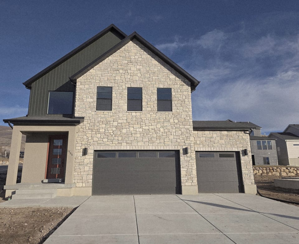 Three car garage, plus driveway space room for everyone!