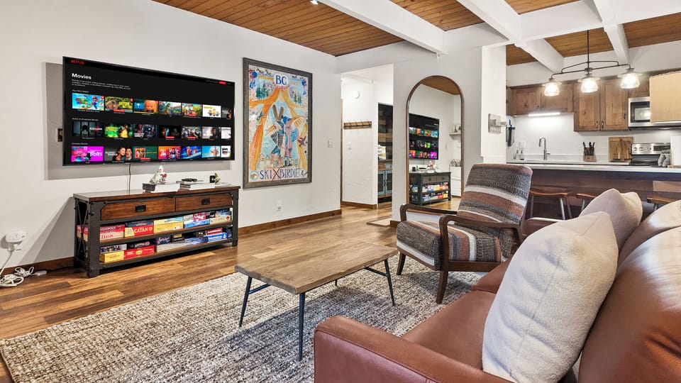 Entertainment Hub: Catch a movie or lounge in this designer-curated space.