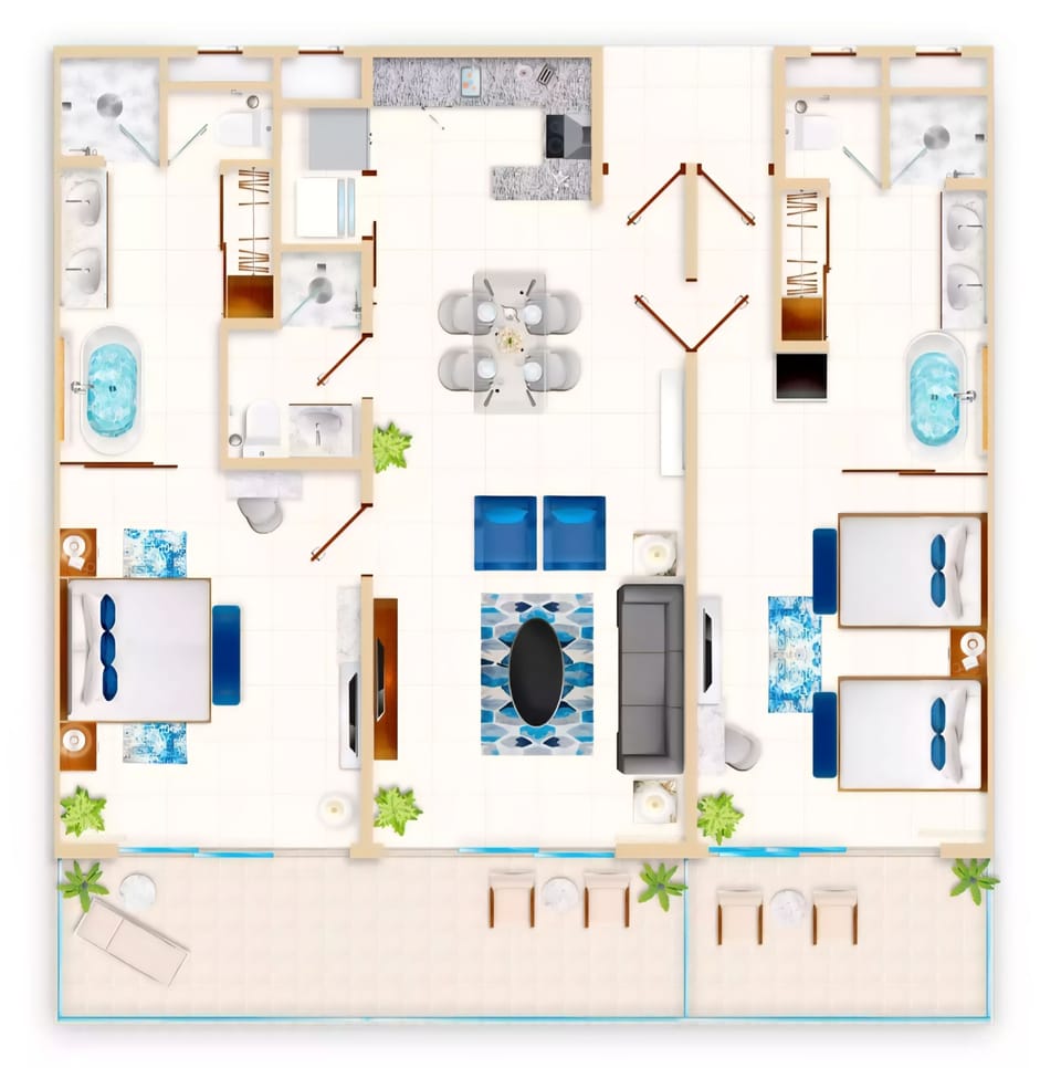 2 Bedroom Suite