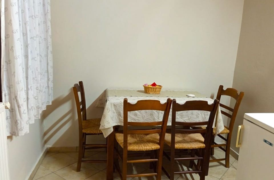 Dining area, perfect for enjoying meals or a quiet morning coffee.