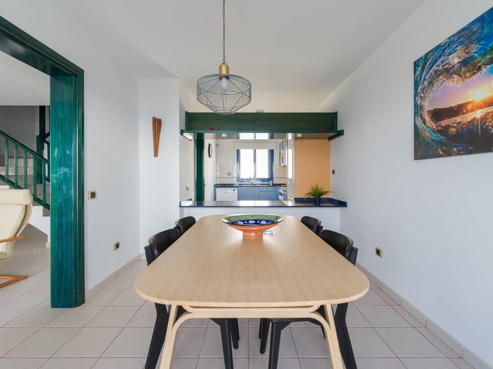 Comedor/cocina/Salón con vistas al mar