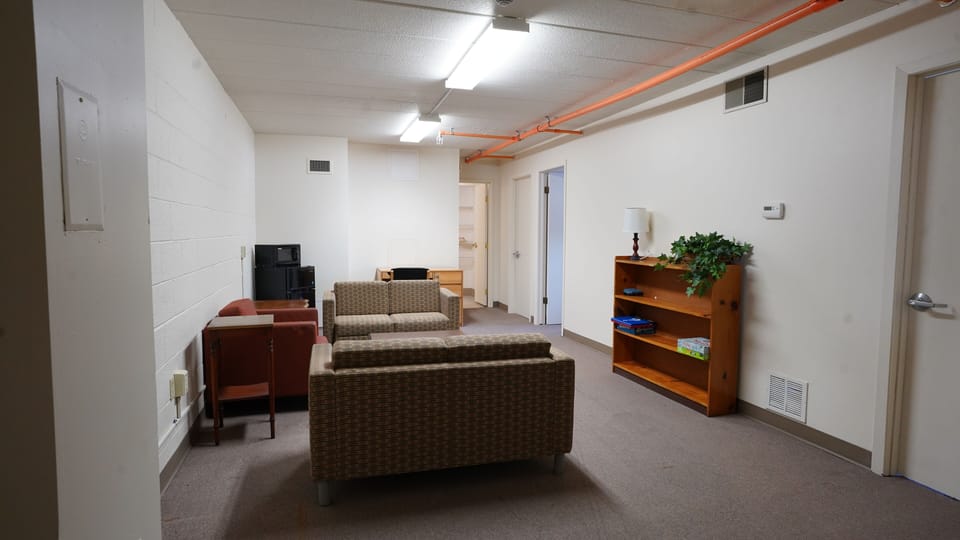 Living Room includes microfridge per suite