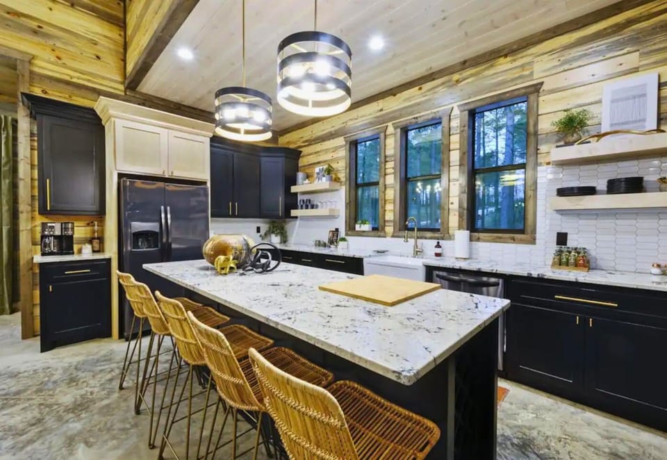 Step into our kitchen where style meets function. Grab a barstool and join the conversation in the heart of the home.