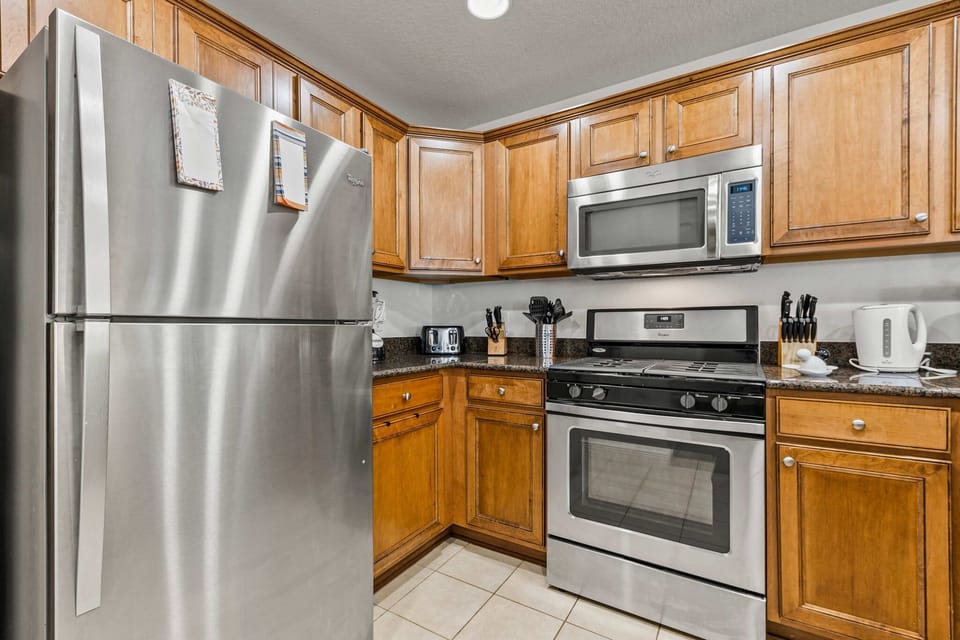 Open kitchen layout perfect for cooking, gathering, and entertaining