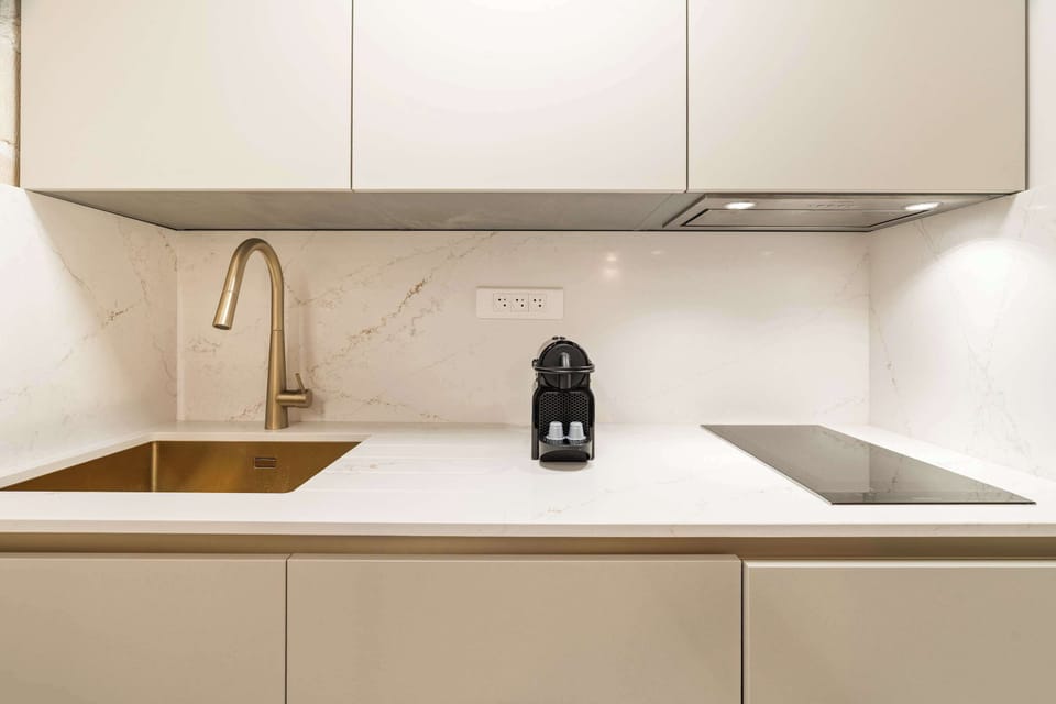 Nespresso machine included