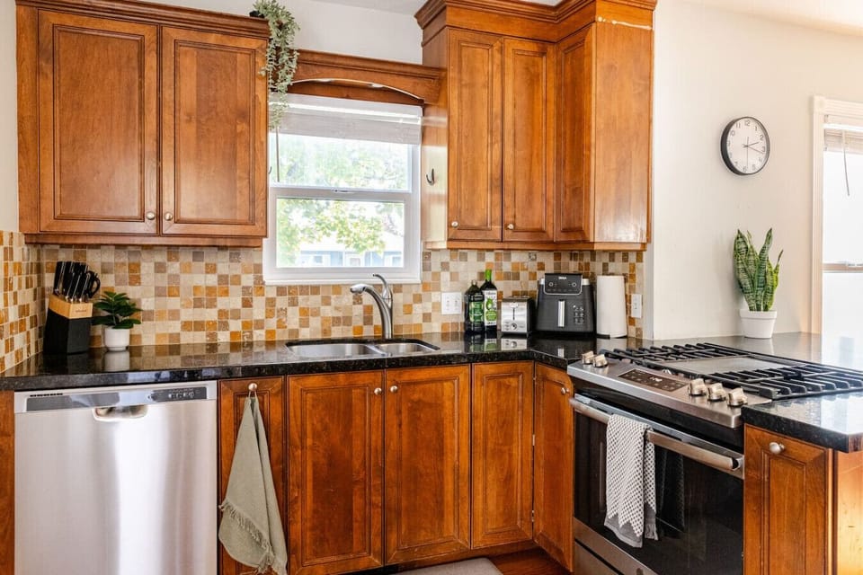 Upstairs kitchen