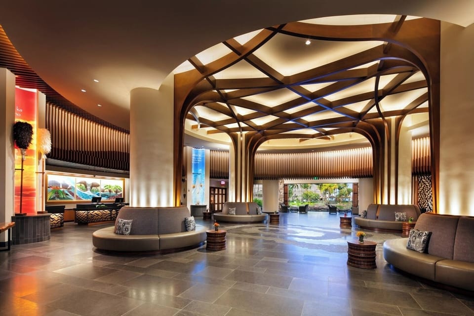 The Westin Nanea Ocean Villas lobby