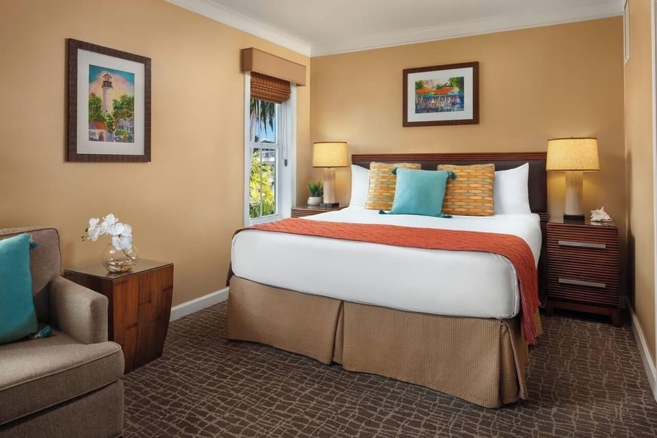The Sunset Harbor Resort Key West Florida Bedroom