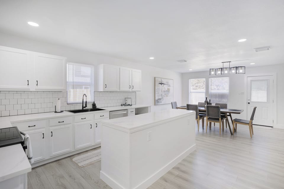 Dinnerware + Glassware + Cook & Bakeware + Ample Counter Space 