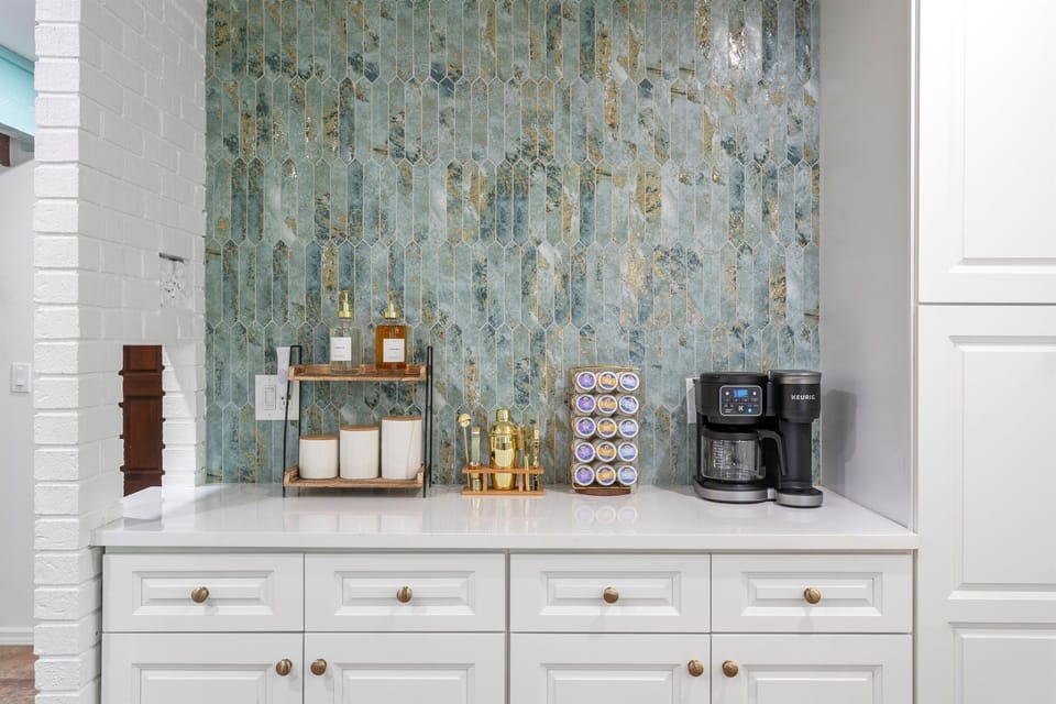 Curated coffee station for elevated mornings