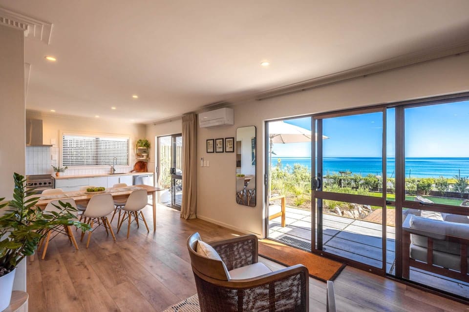 Apartment dining and kitchen plus terrace