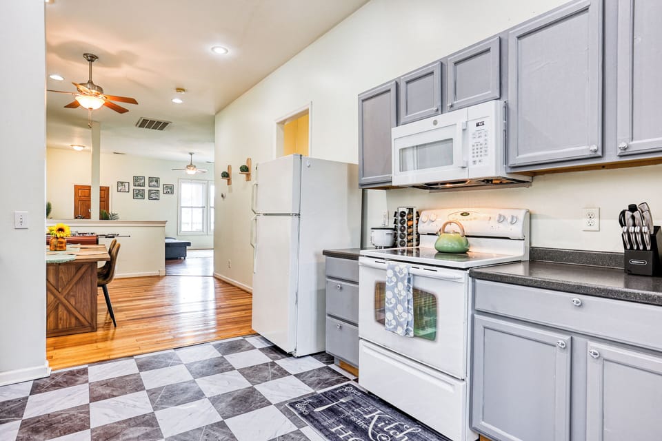 Fully-equipped kitchen perfect for culinary adventures