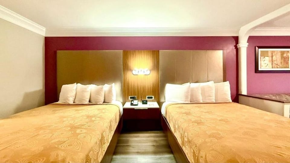Spread out comfortably with two plush beds for easy sharing.