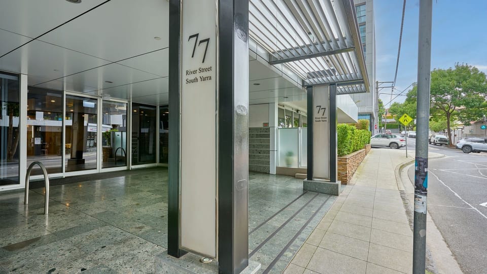 Modern Building Entrance