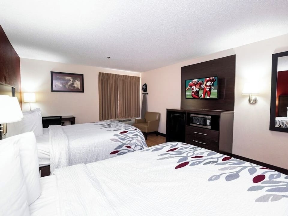 Kick back in bed and enjoy your favorite shows comfortably.