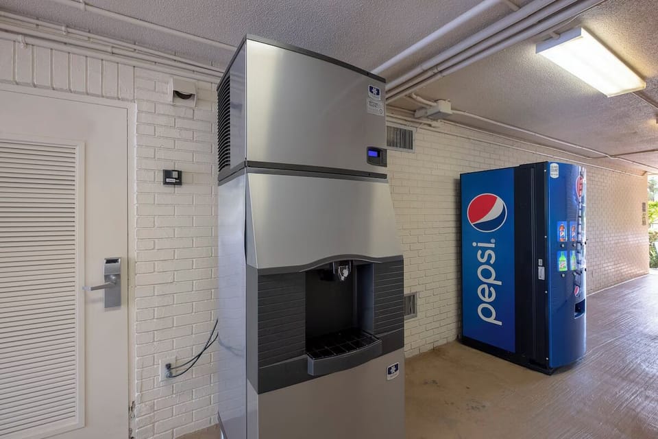 Grab ice and snacks quickly with on-site vending access.