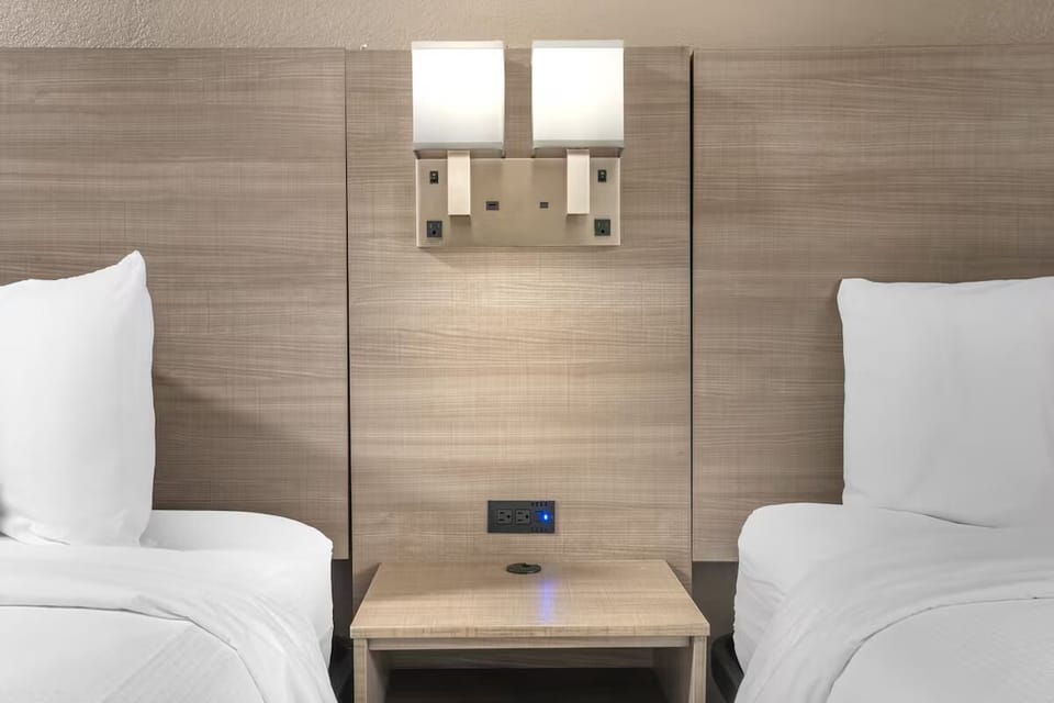 Bedroom. Interior and views may vary based on location and availability