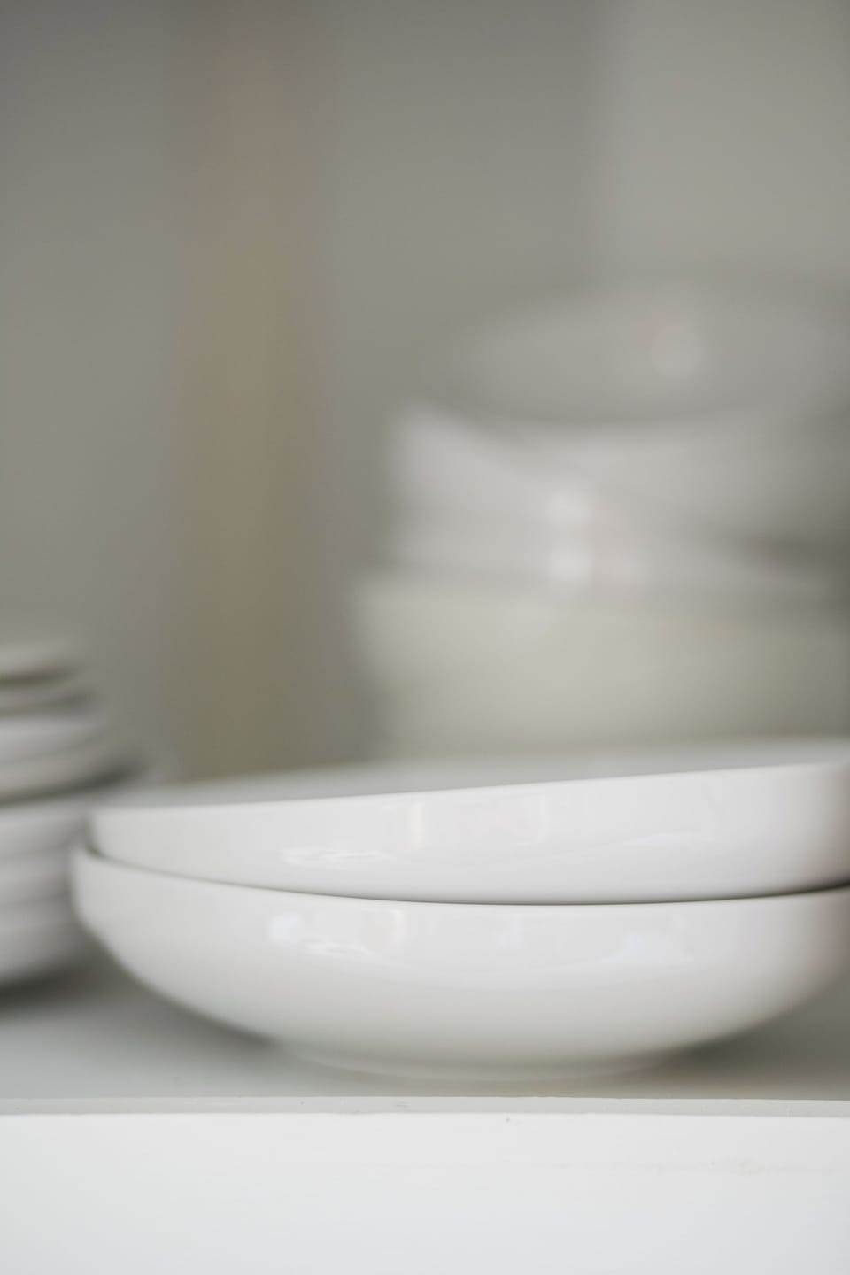 Thoughtfully provided plates for easy dining