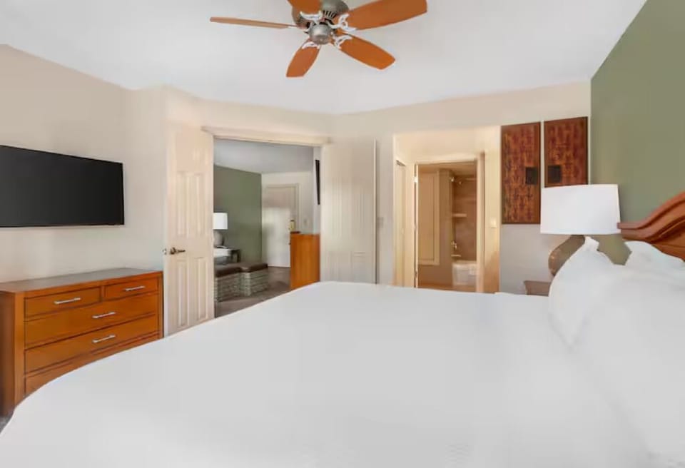 Settle in with your favorite show from bed in comfort.