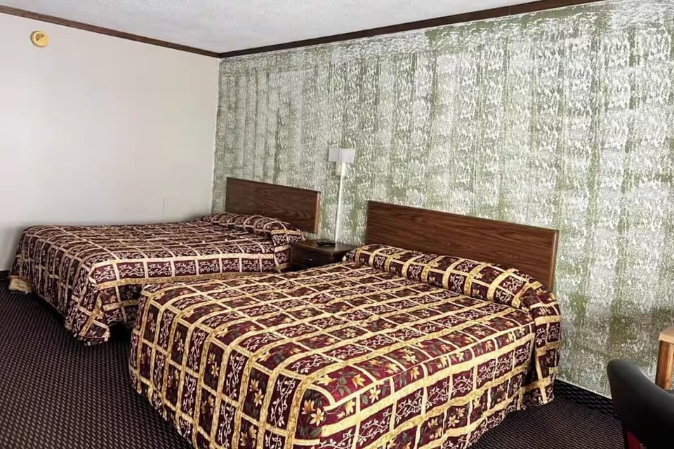 Stretch out with plenty of space between the comfortable beds.