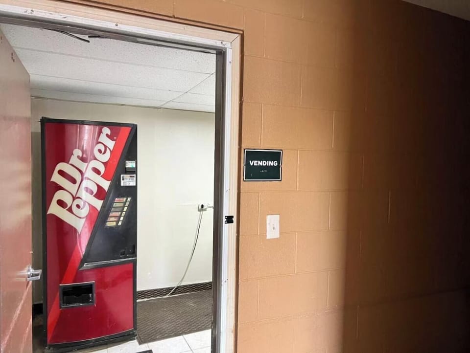 Step in for easy-access vending when late-night cravings hit.