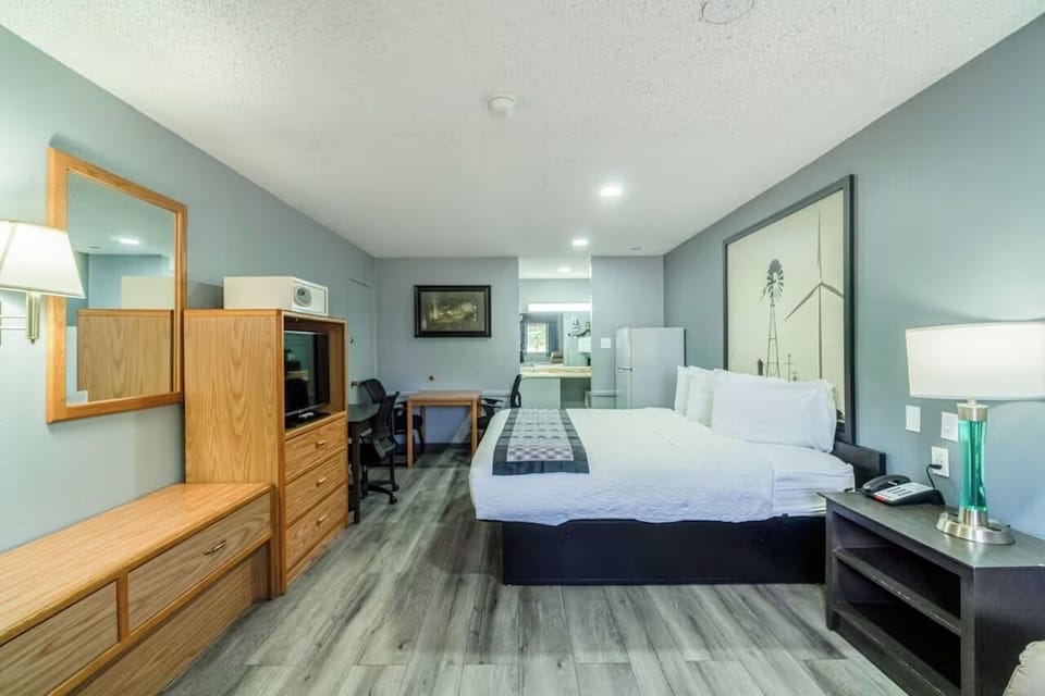Stretch out with extra space to relax and recharge.