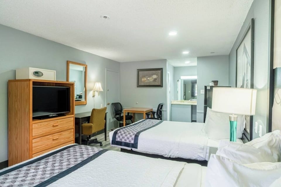 Stretch out with extra floor space and comfortable sleeping options.