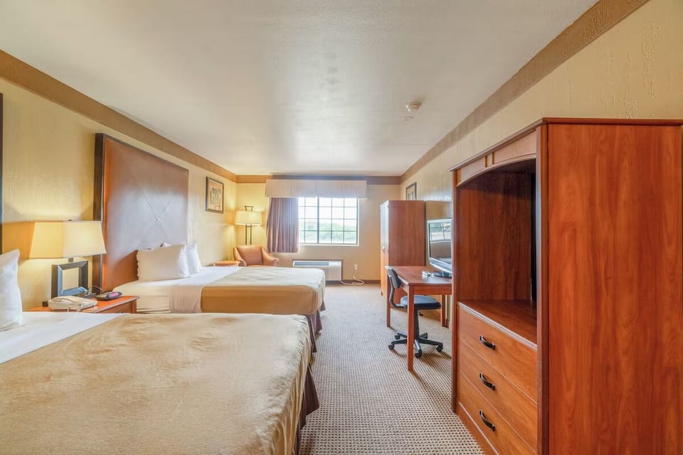 Bedroom. Interior and views may vary based on location and availability.