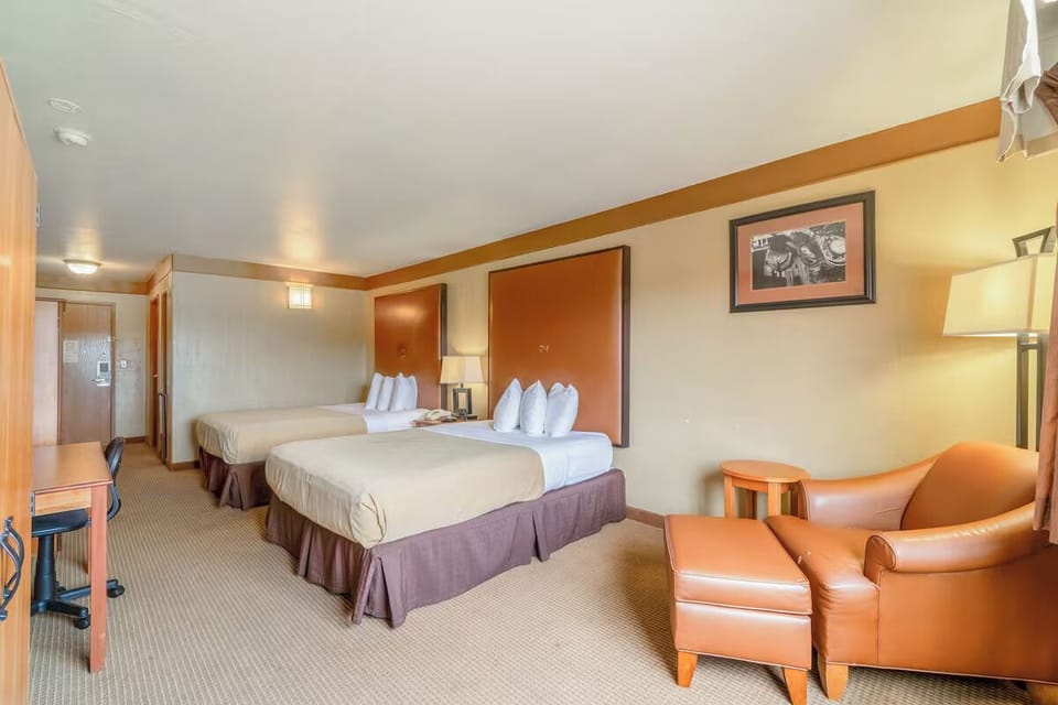 Bedroom. Interior and views may vary based on location and availability.