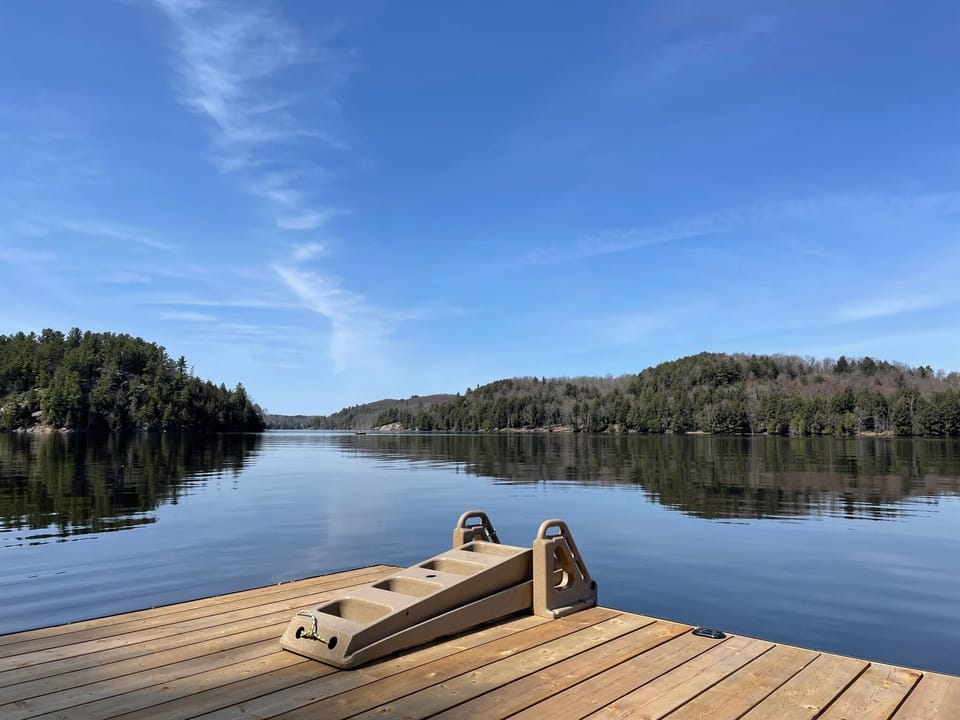 View from dock of Lake Vernon