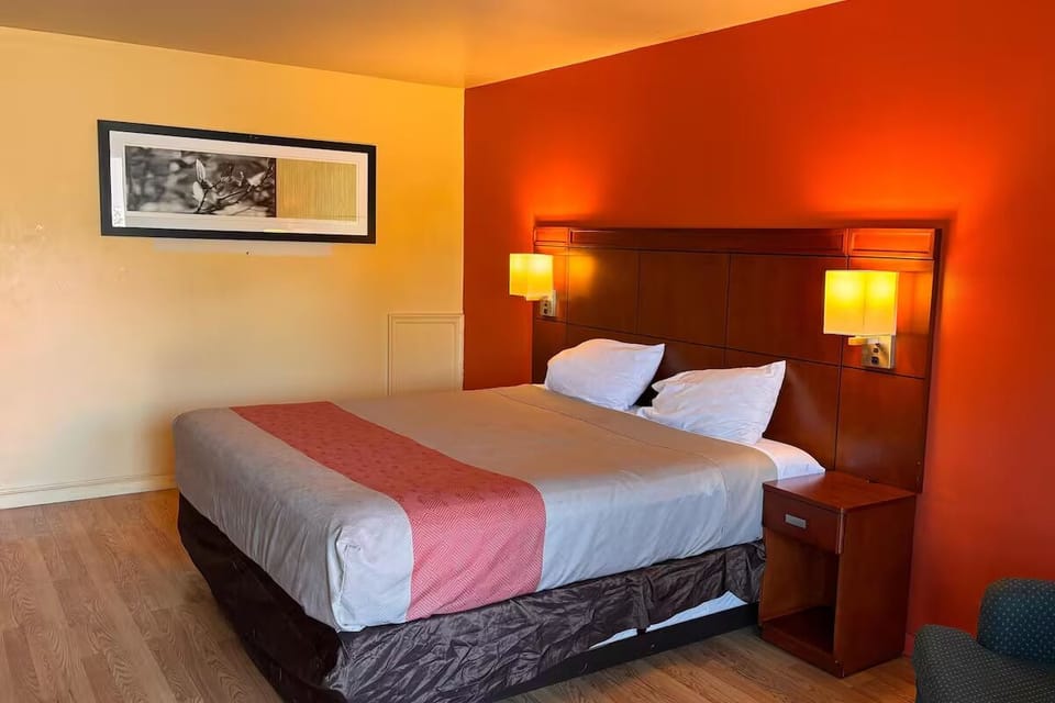 Bedroom. Interior and views may vary based on location and availability.