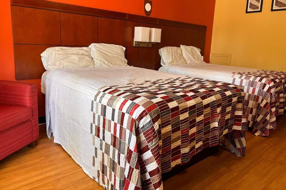 Bedroom. Interior and views may vary based on location and availability.