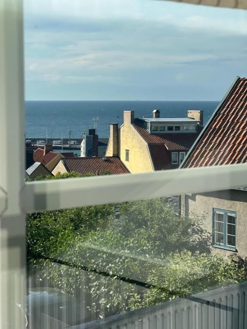 View from the window towards the ocean.