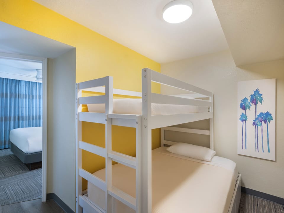 Settle in with bunks that make family stays simple.