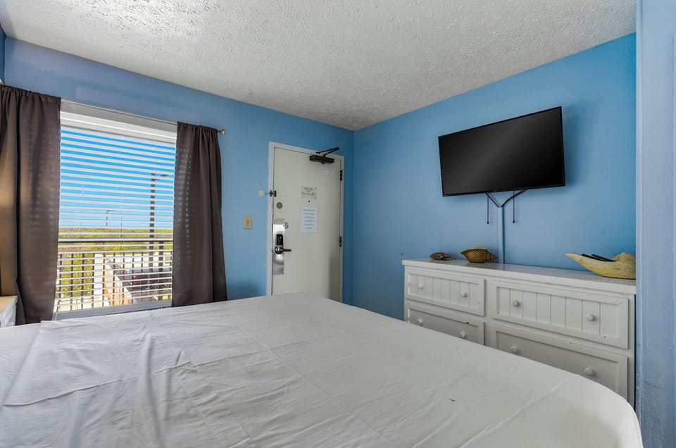 Primary bedroom with King bed