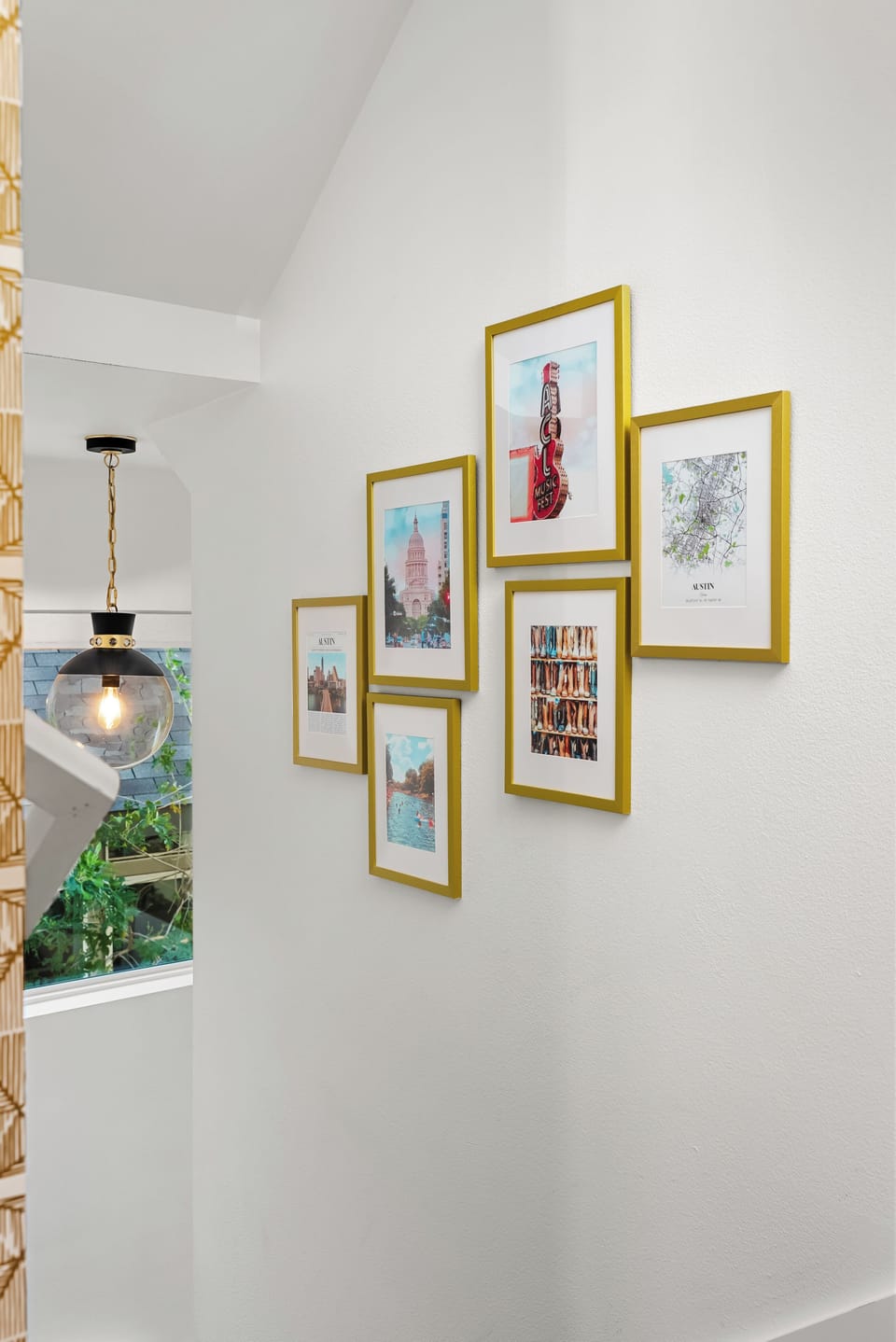 Local art and photography bring Austin’s creative spirit into every corner of the home.